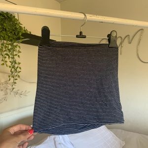 Brandy Melville stripped bandeu top